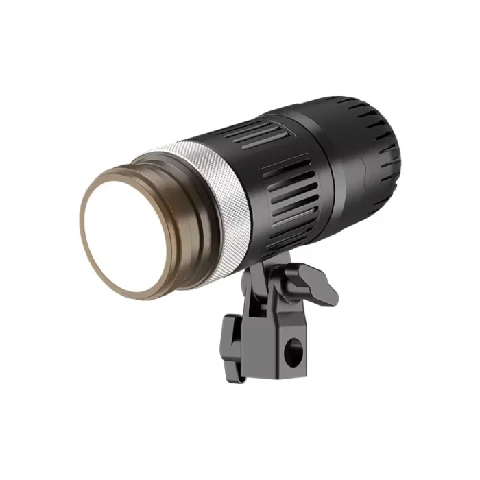 YM-80 20W mini LED spotlight in use for vlogging live streaming Nairobi Kenya