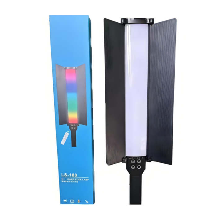 LS-188 RGB hand stick lamp 25W rechargeable LED light for live streaming Nairobi, Kenya.