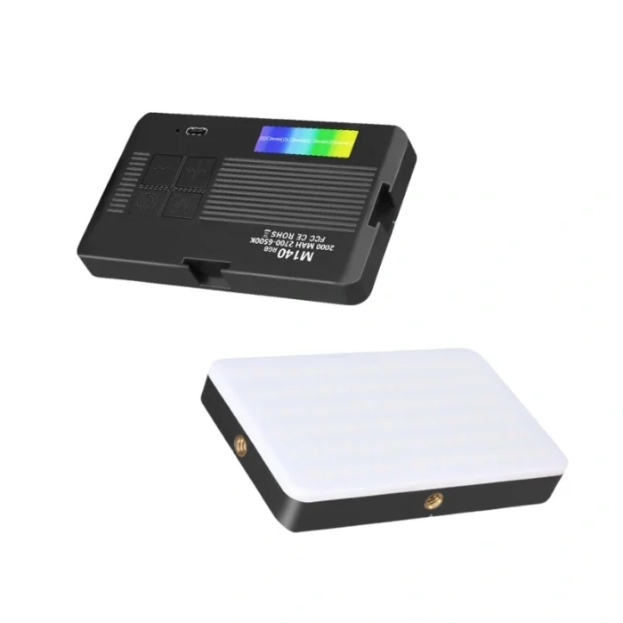 M140 RGB pocket fill light dimmable 2700-6500K 6.5W portable on-camera LED video light for vlogging Nairobi Kenya
