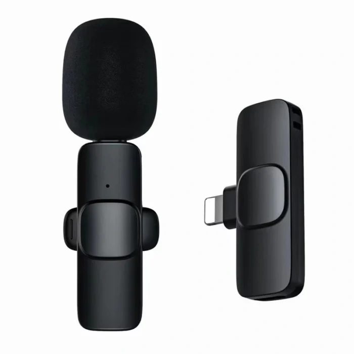 Alternate Text: K9 single wireless lavalier microphone clip-on noise cancelling for live streaming Nairobi Kenya