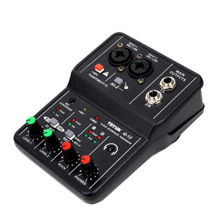 Mini USB Audio Interface 16bit/48kHz 2-In 2-Out 48V Phantom Nairobi Kenya