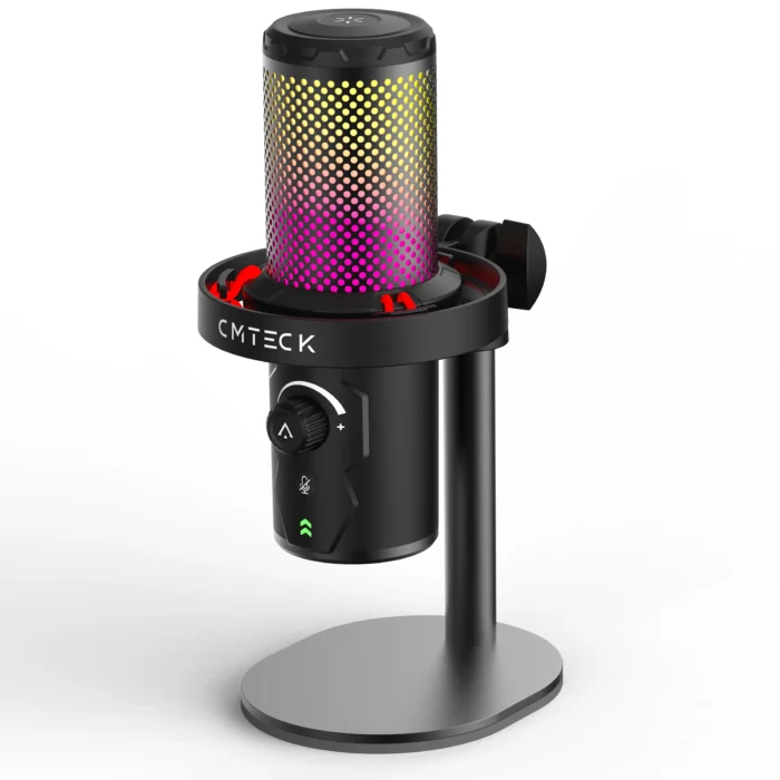 CMTECK XM560 professional RGB cardioid condenser microphone USB Type-C noise cancelling for studio Nairobi Kenya