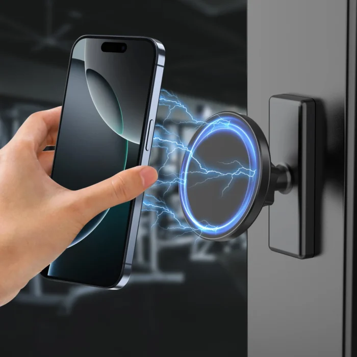 Gym magnetic phone holder neodymium magnet 360 rotation clip-on Nairobi