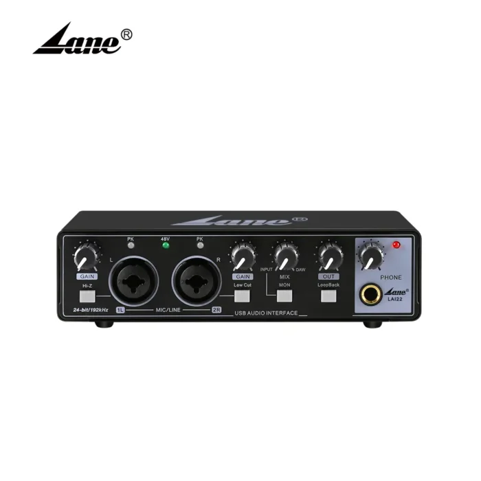 2x2 USB-C Audio Interface 24-bit 192kHz Dual TS/XLR Nairobi Kenya