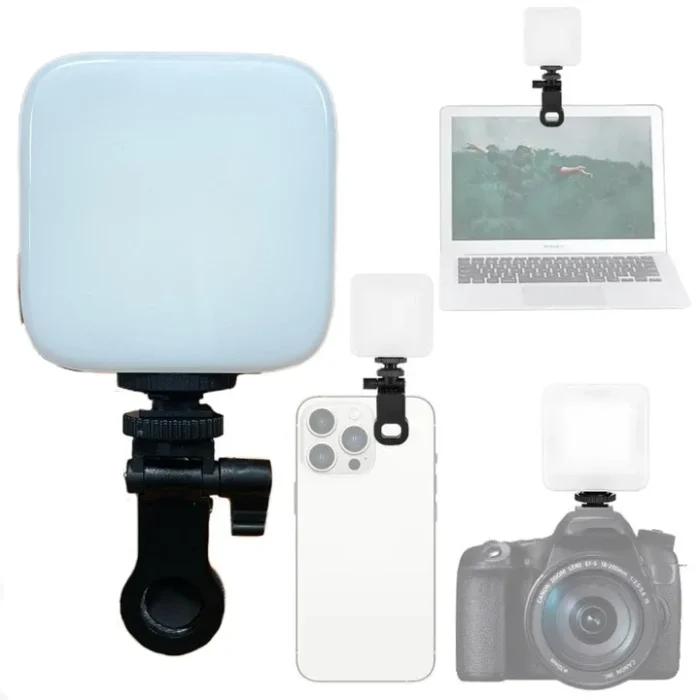 M-88 LED video light portable clip-on rechargeable bi-color for vlogging Nairobi Kenya