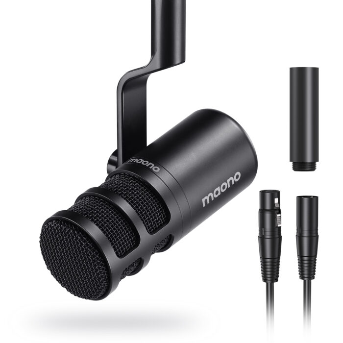 MAONO PD100 XLR dynamic podcast microphone cardioid studio recording for vlogging Nairobi Kenya