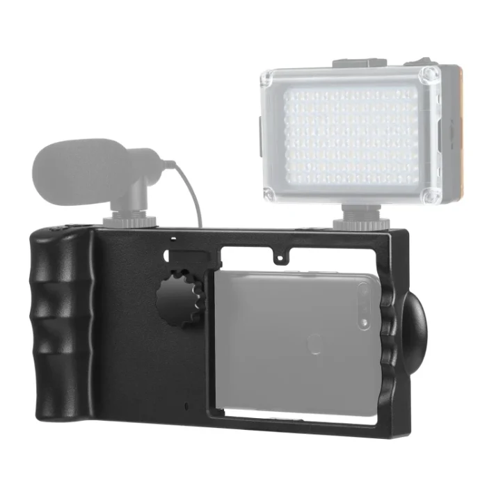PULUZ wireless handheld live broadcast smartphone video rig cage filmmaking recording handle stabilizer bracket for vlogging Nairobi Kenya